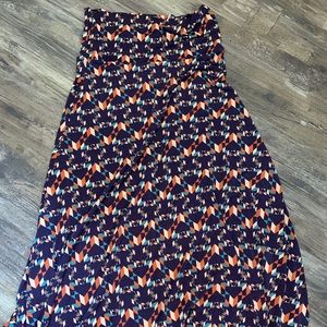 LuLaRoe maxi skirt